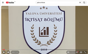 Bölüm Koridorlarımızı Duayen İktisatçılar ve Eserleriyle Donattık